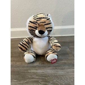 Cuddle Barn 9 in Tall Soft Growling Tiger Plush EUC Working Adorable!